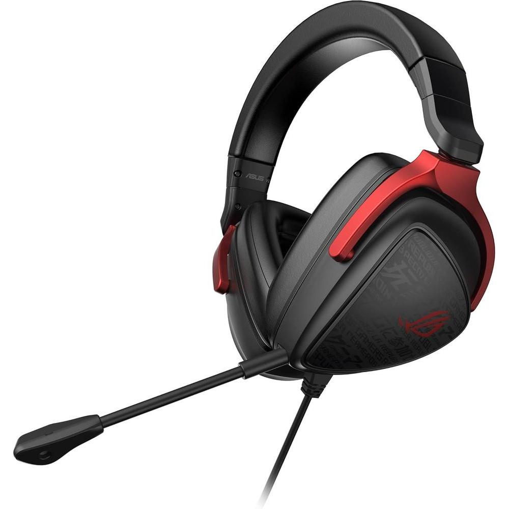 ASUS ROG Delta S Core Wired Gaming Headset (Lightweight 270g, 7.1 Surround Sound, 50mm Drivers, Discord Certified Mic, 3.5mm,for PC, Switch, PS4, PS5, Xbox, and Mobile Devices)- Black