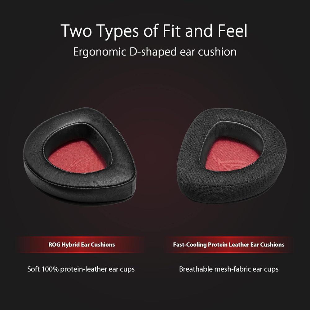 ASUS ROG Delta S Core - Auriculares Gaming con Sonido Envolvente 7.1 y Micrófono Certificado Discord, Para PC, Switch, PS4, PS5