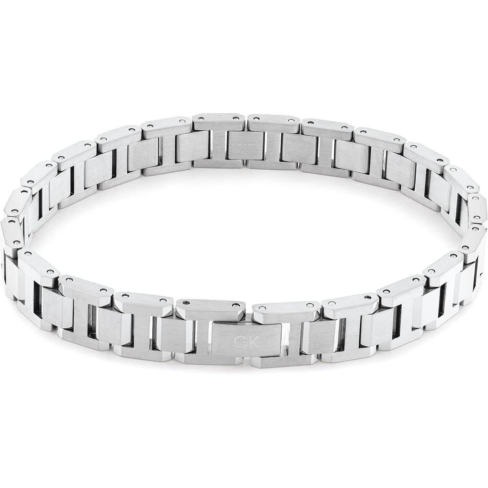 Calvin Klein Jewelry Men's Link Bracelet Color: Silver (Model: 35000284)