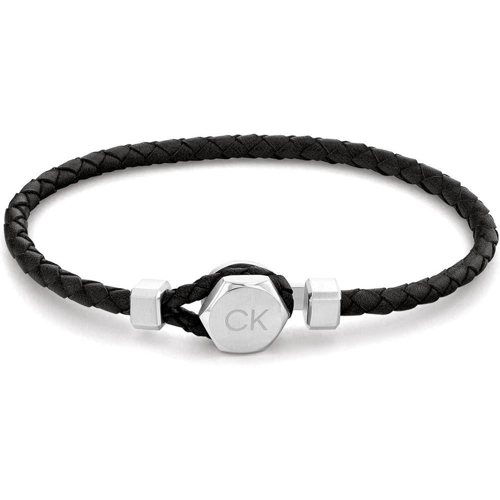 Calvin Klein Jewelry Men's Leather Bracelet