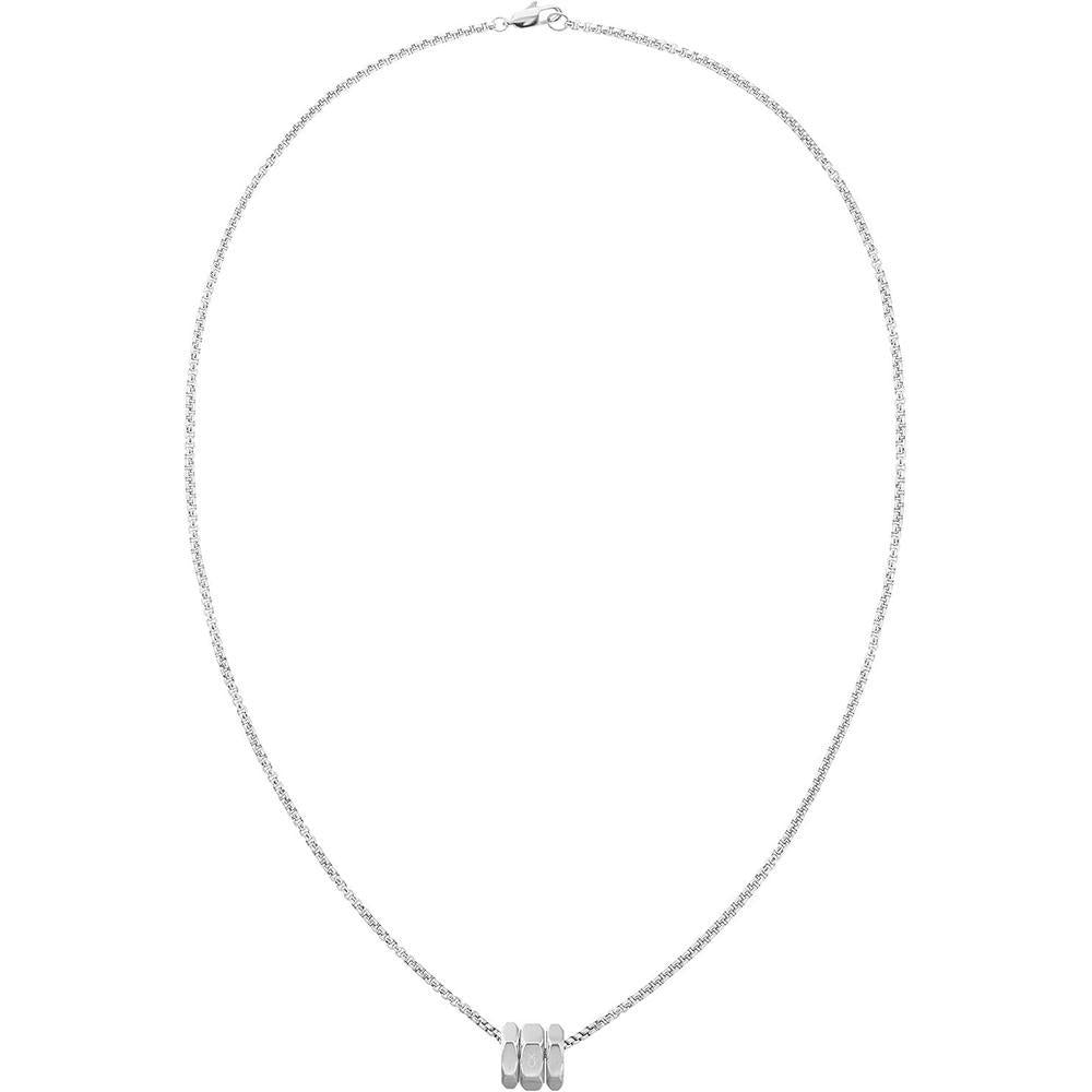 Calvin Klein Jewelry Men's Stainless Steel Bolt Necklace Color: Silver (Model: 35000258)
