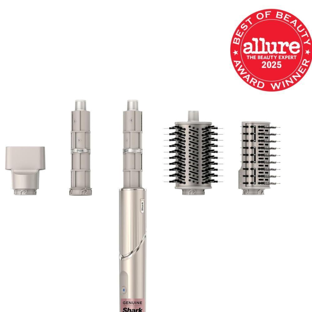 Shark HD430 FlexStyle - Sistema de peinado y secado de aire, potente cepillo secador de pelo y multiestilizador con rizadores automáticos