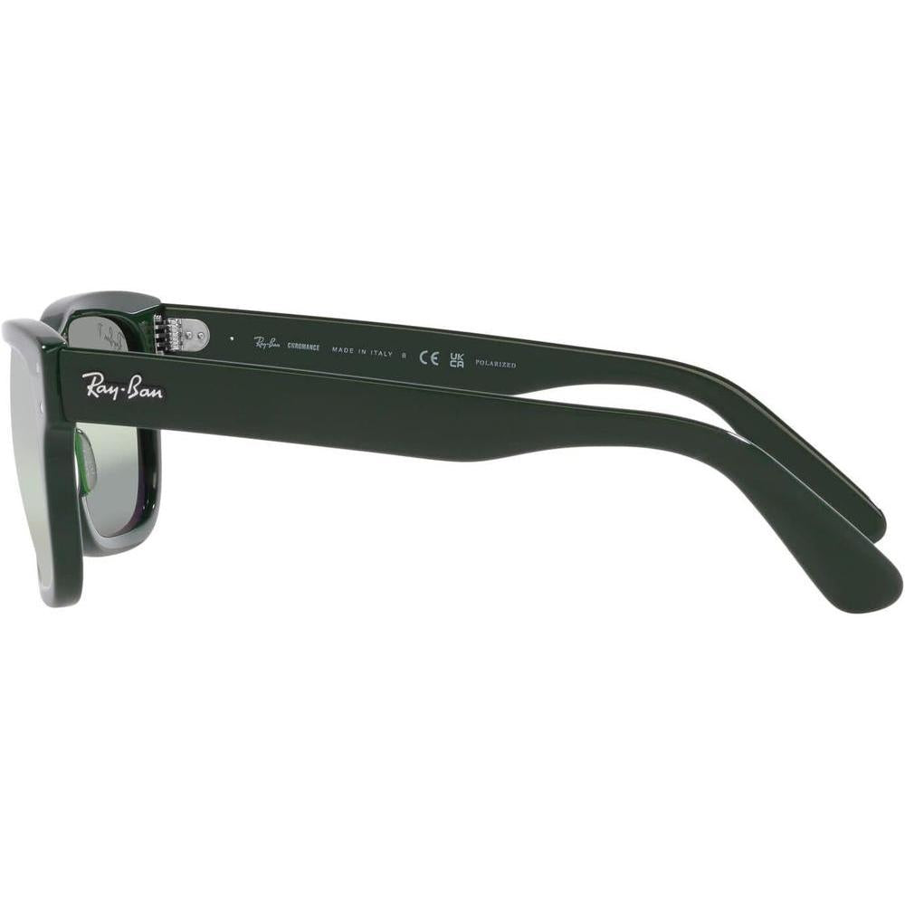 Ray-Ban RB2283 Mr. Burbank gafas de sol rectangulares con protección UV 100% para hombre, incluye funda y paño de limpieza
