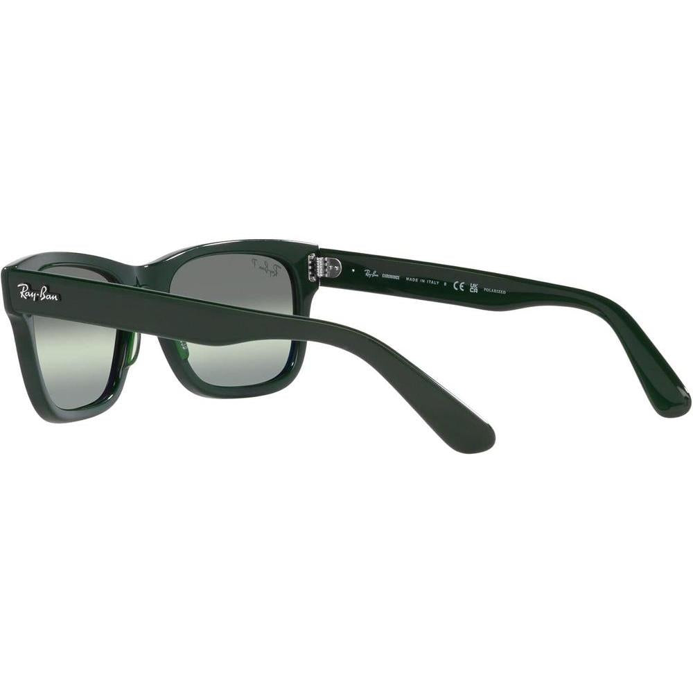 Ray-Ban RB2283 Mr. Burbank gafas de sol rectangulares con protección UV 100% para hombre, incluye funda y paño de limpieza