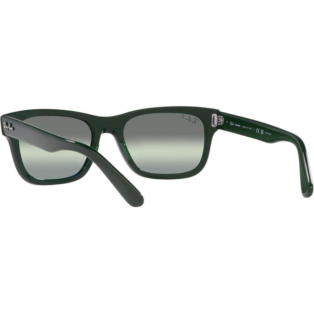 Ray-Ban RB2283 Mr. Burbank gafas de sol rectangulares con protección UV 100% para hombre, incluye funda y paño de limpieza