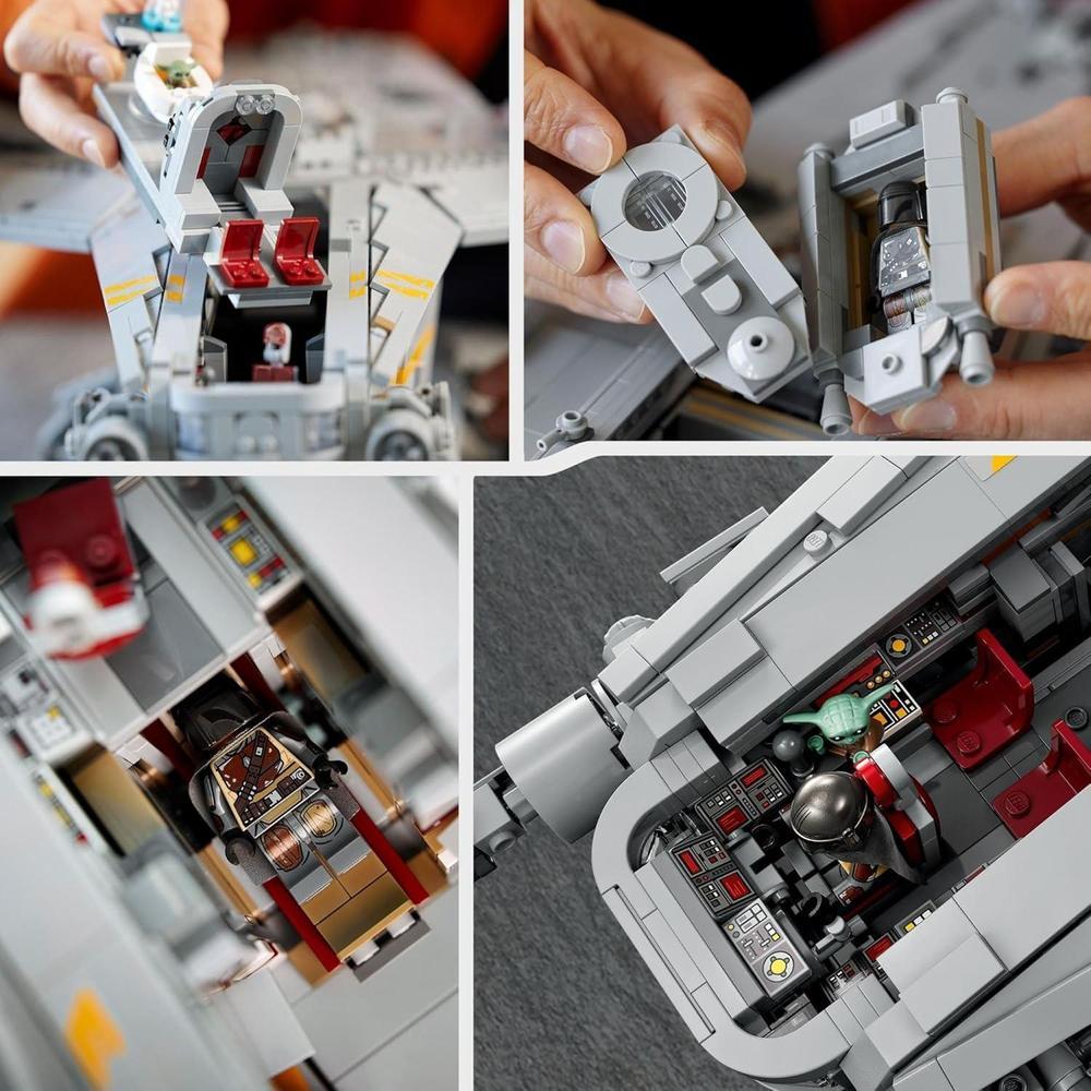 LEGO Star Wars Razor Crest UCS Set, Modelo de Nave Espacial de la Serie de Coleccionista Definitiva para Adultos