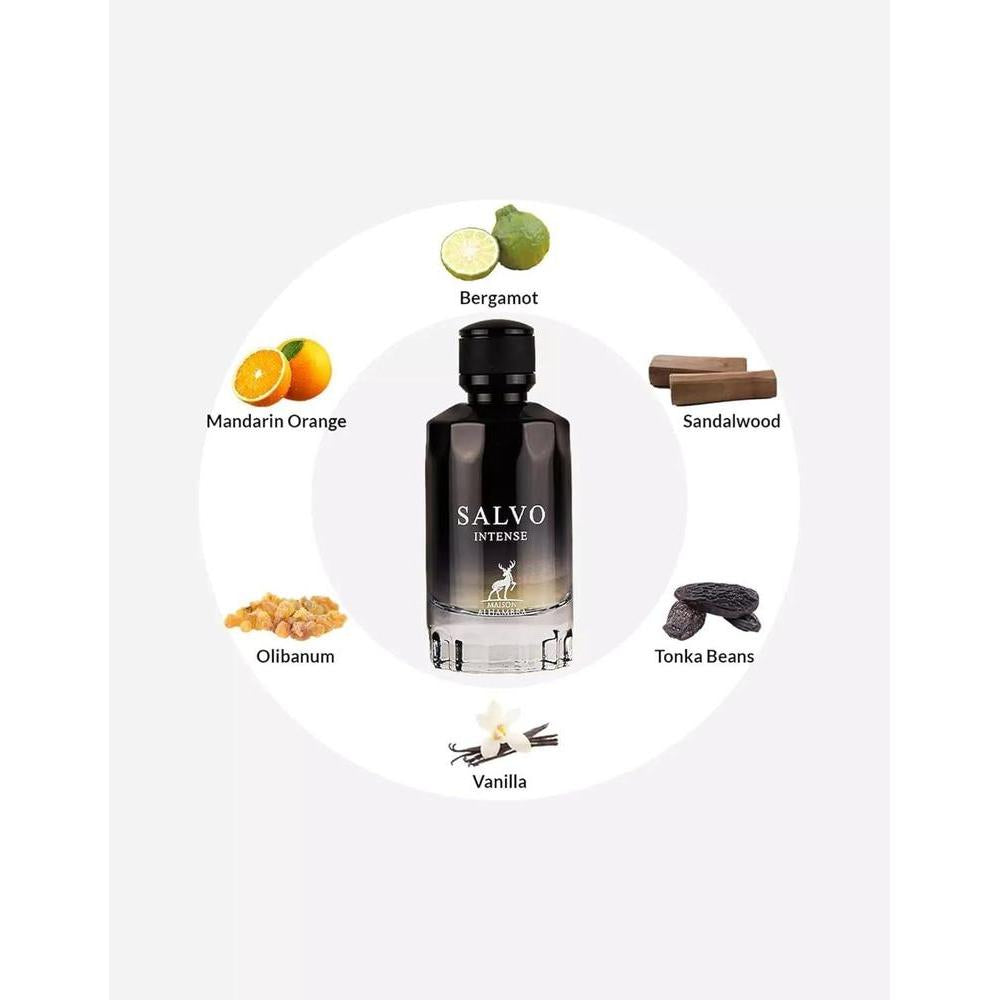 Maison Alhambra Salvo Intense for Men - 3.4 oz EDP Spray