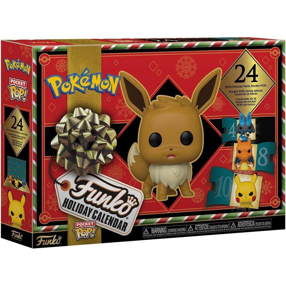 Funko Pop! Advent Calendar: Pokemon - 24 Days of Surprises - Collectible Vinyl Mini Figures - Mystery Box - Gift Idea - Holiday Present for Girls, Boys & Kids - Christmas Countdown