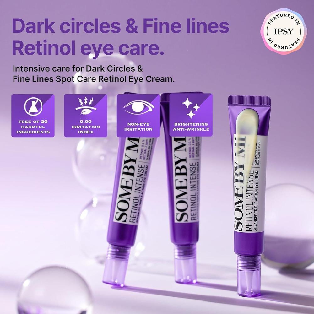 Some By Mi Crema De Ojos Retinol Crema Coreana Antienvejecimiento Para Líneas Finas Y Ojeras 30ml