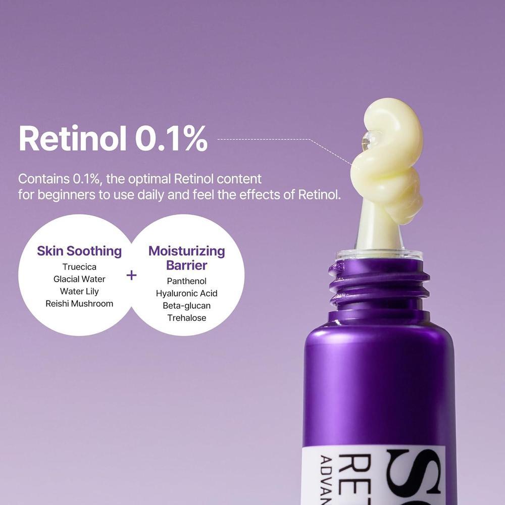 Some By Mi Crema De Ojos Retinol Crema Coreana Antienvejecimiento Para Líneas Finas Y Ojeras 30ml