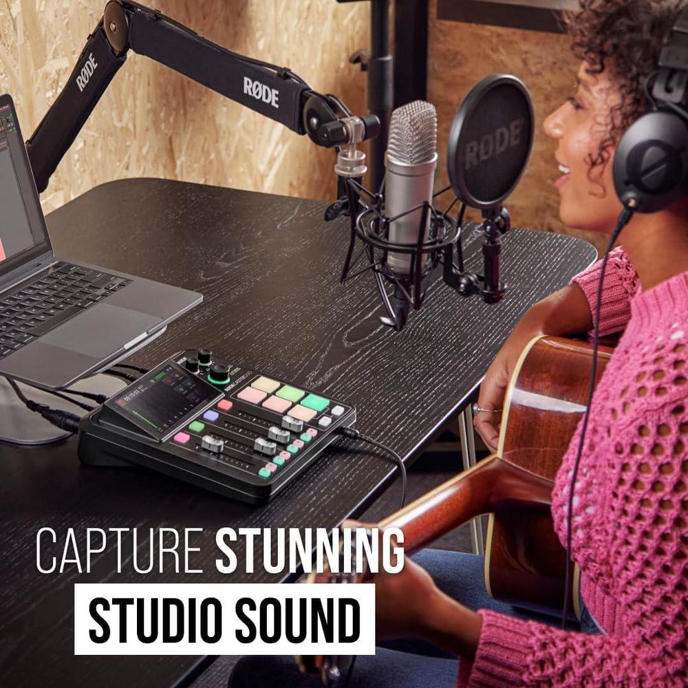 RØDECaster Duo de RØDE: Solución de producción todo en uno para podcasting, streaming, producción musical