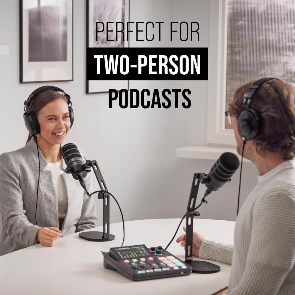 RØDECaster Duo de RØDE: Solución de producción todo en uno para podcasting, streaming, producción musical