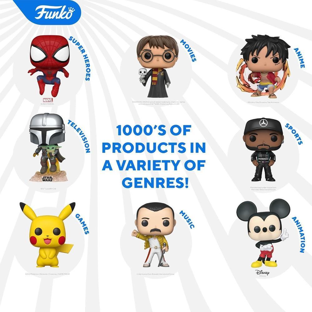 Funko Bitty Pop! The Nightmare Before Christmas Mini juguetes coleccionables paquete de 4 figuras 2.29 cm – Calabaza King, alcalde, barril y misterio