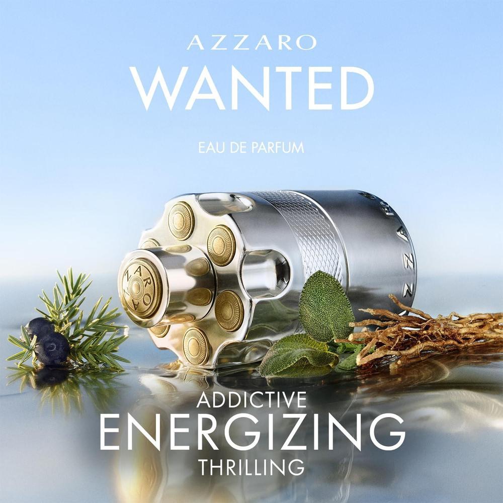 Azzaro Wanted Eau de Parfum Energizing & Intense Mens Cologne