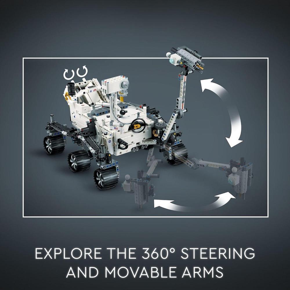 LEGO Technic Kit NASA Mars Rover Perseverance con helicóptero Ingenuity para niños mayores de 10 años