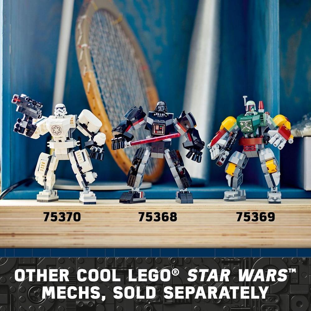 LEGO Star Wars Stormtrooper Mech 75370 coleccionable para niños con cabina, bláster y minifigura icónica