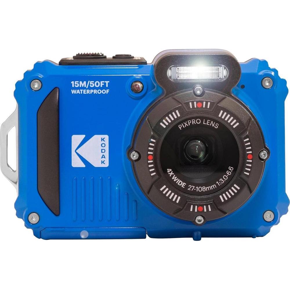 Kodak PIXPRO WPZ2 - Cámara digital + estuche negro para apuntar y disparar + tarjeta microSDHC de 32 GB