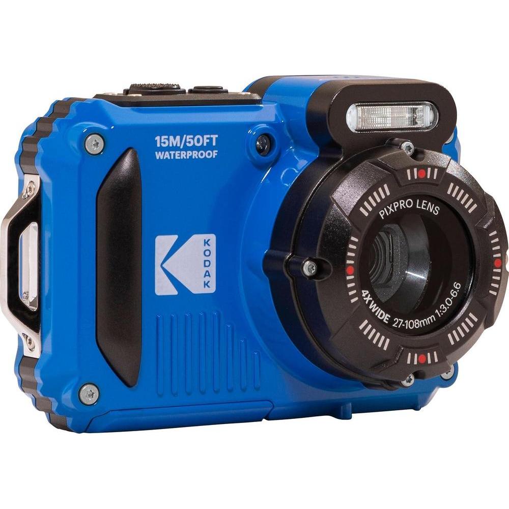 Kodak PIXPRO WPZ2 - Cámara digital + estuche negro para apuntar y disparar + tarjeta microSDHC de 32 GB