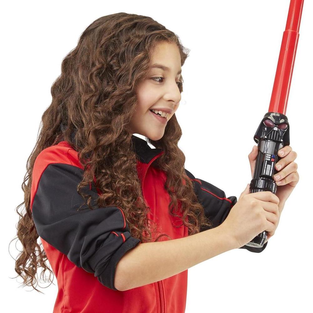 Star Wars Lightsaber Squad 3-Pack: Mandalorian, Ahsoka y Darth Vader, Juguetes para Niños y Niñas de 4 Años o Más