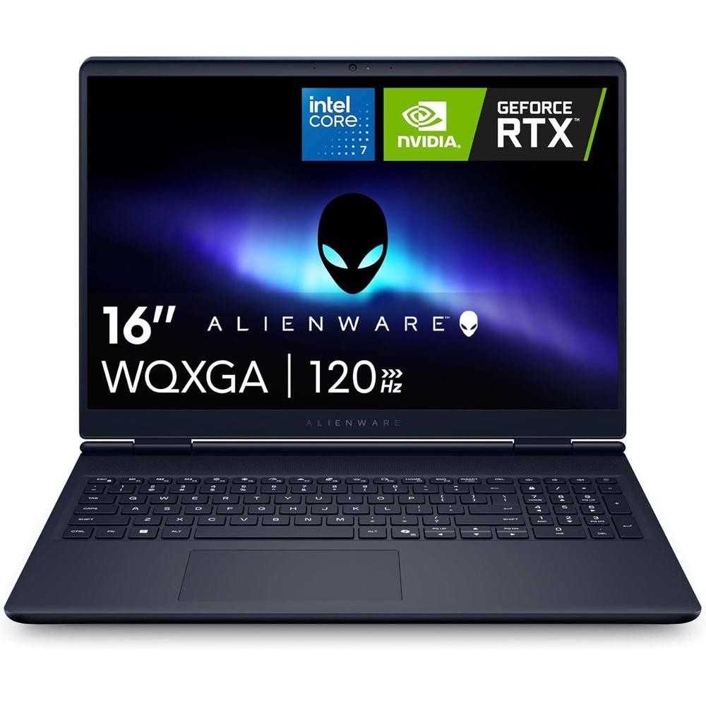 Alienware 16 Aurora AC16250 - Pantalla WQXGA, Intel Core i7, 16GB RAM, 1TB SSD, GeForce RTX 5050, Windows 11, Azul