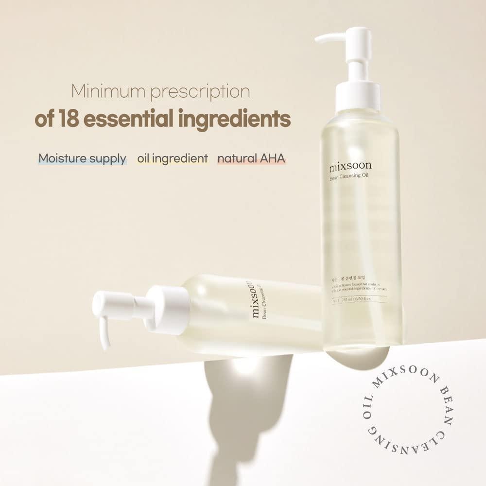 Mixsoon Aceite Limpiador - Limpiador, Hidratante, Fermentado 195ml
