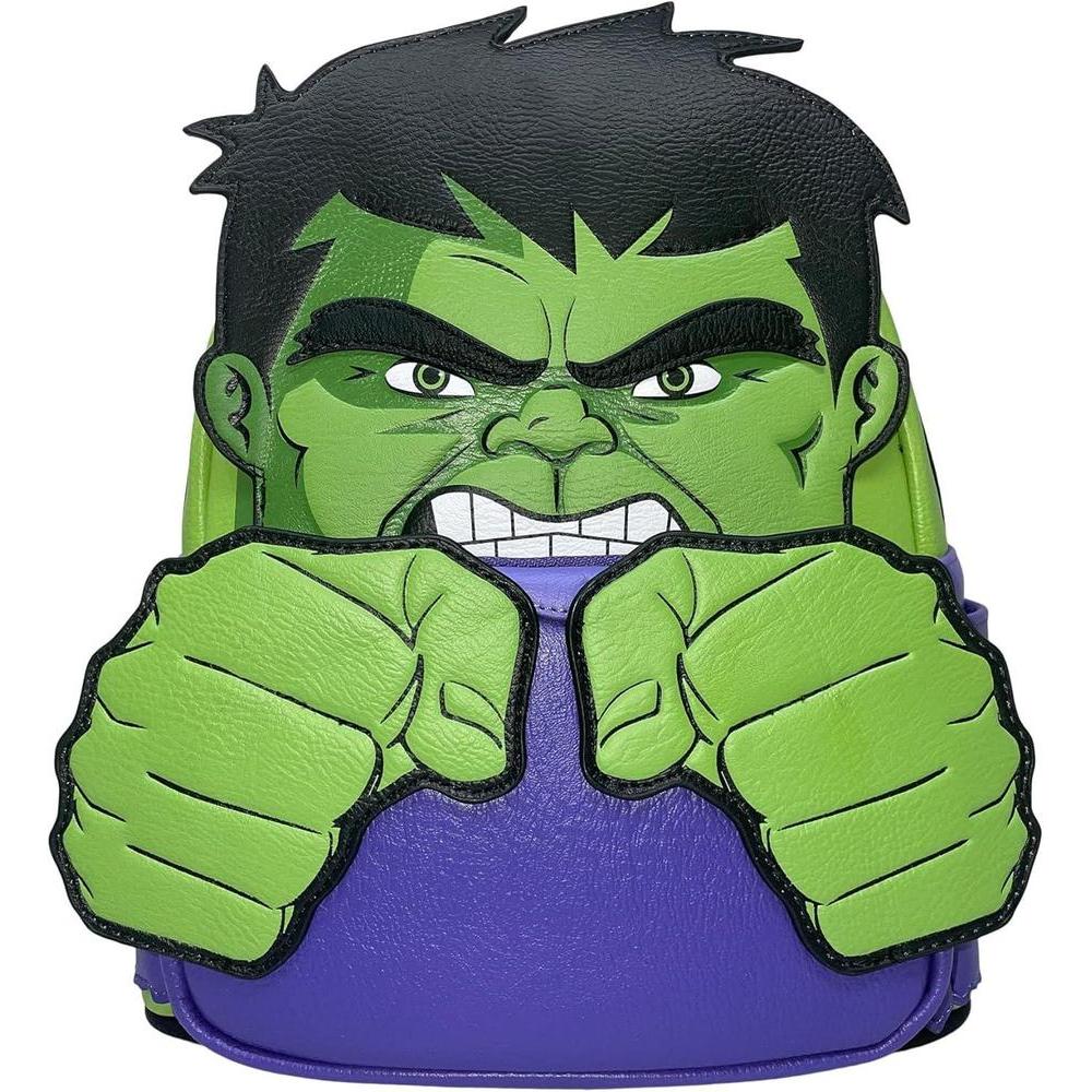 Loungefly The Incredible Hulk Marvel Comics Cosplay Womens Double Strap Shoulder Bag Purse