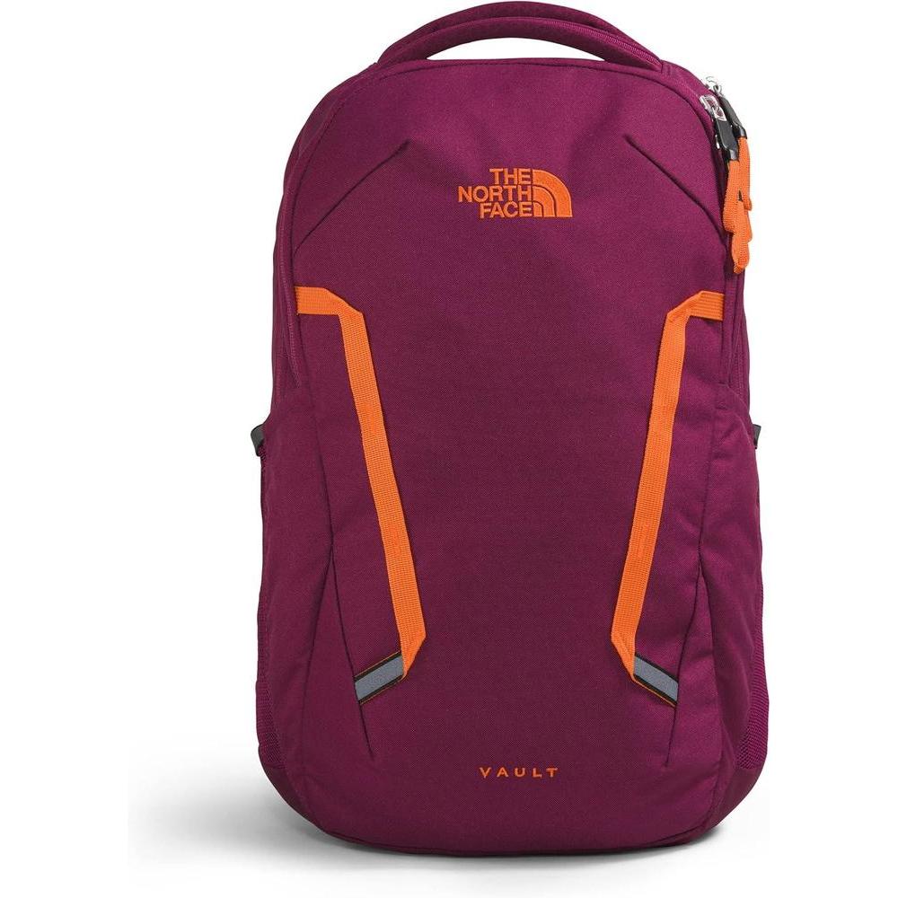 THE NORTH FACE Women's Vault Everyday Laptop Backpack, Boysenberry/Mandarin, One Size