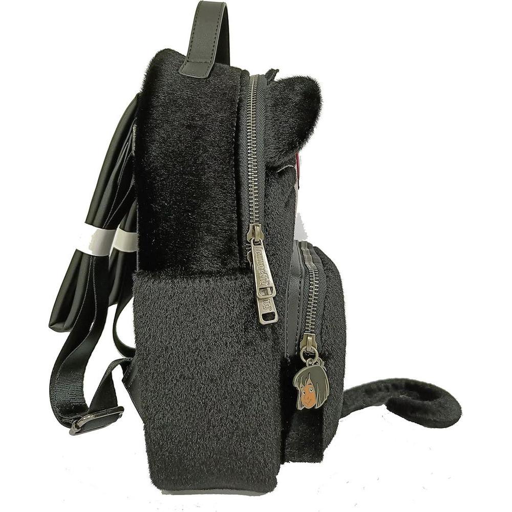 Loungefly Disney The Jungle Book Bolso Bagheera, bolso de hombro negro con doble correa para cosplay, elegante y funcional