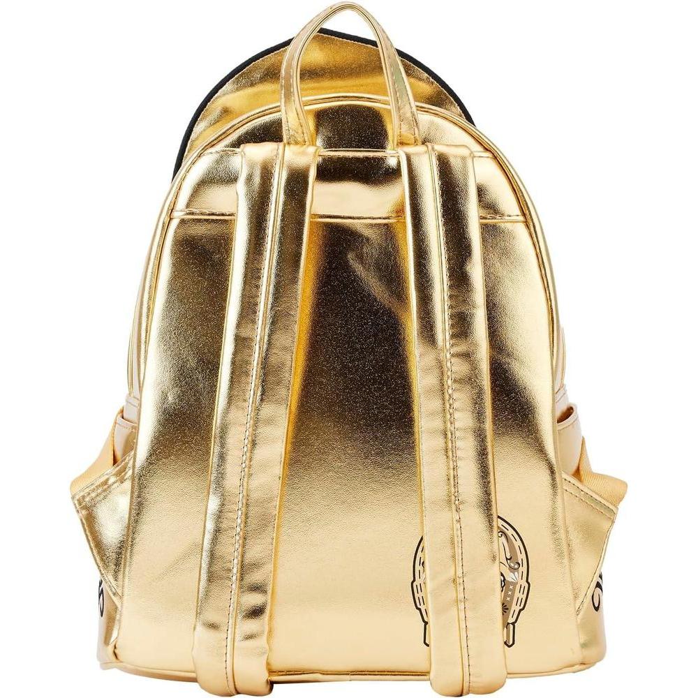 Loungefly Star Wars C-3PO Bolso de hombro bordado con doble correa mujer diseño Día de los Muertos