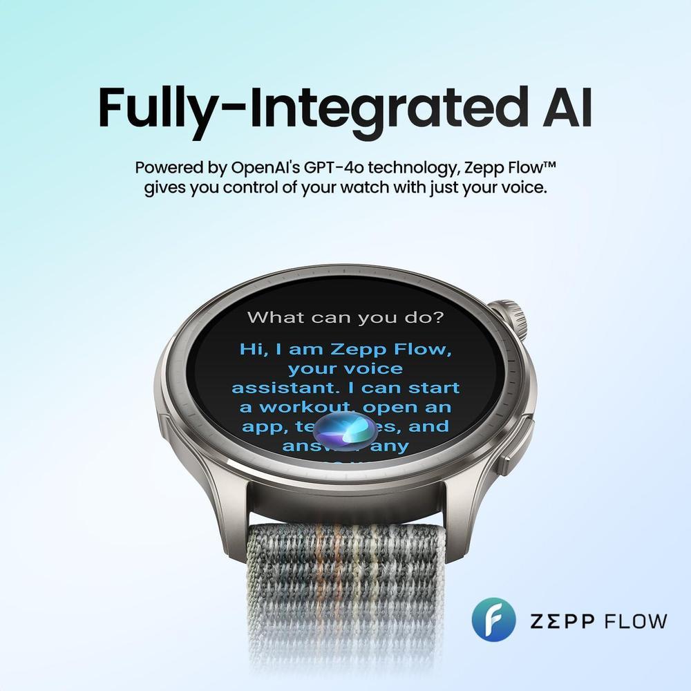 Amazfit Balance Smartwatch 4.6 cm con análisis corporal y de salud, GPS, Alexa, Bluetooth, duración de batería de 14 días
