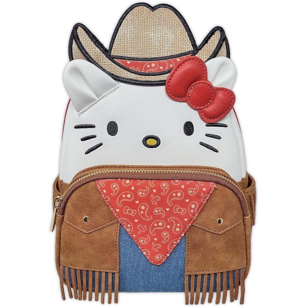 Loungefly Sanrio Hello Kitty Western Cosplay Womens Double Strap Shoulder Bag Purse