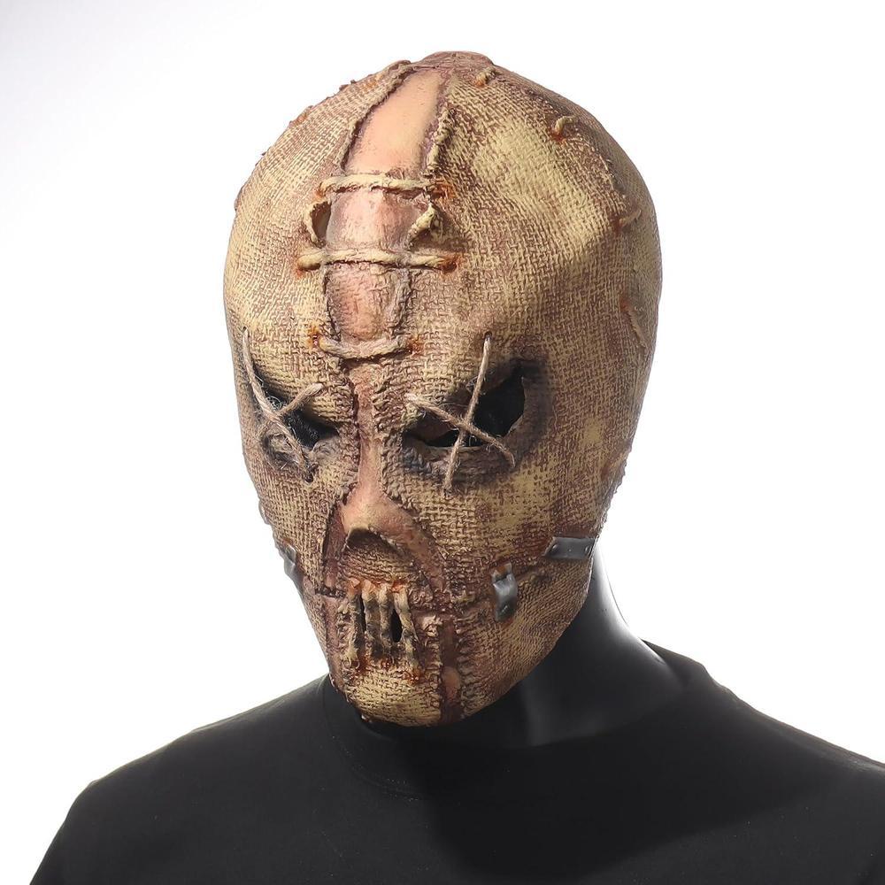Máscara de terror para Halloween con diseño aterrador de zombi, ideal para disfrutar de una experiencia única