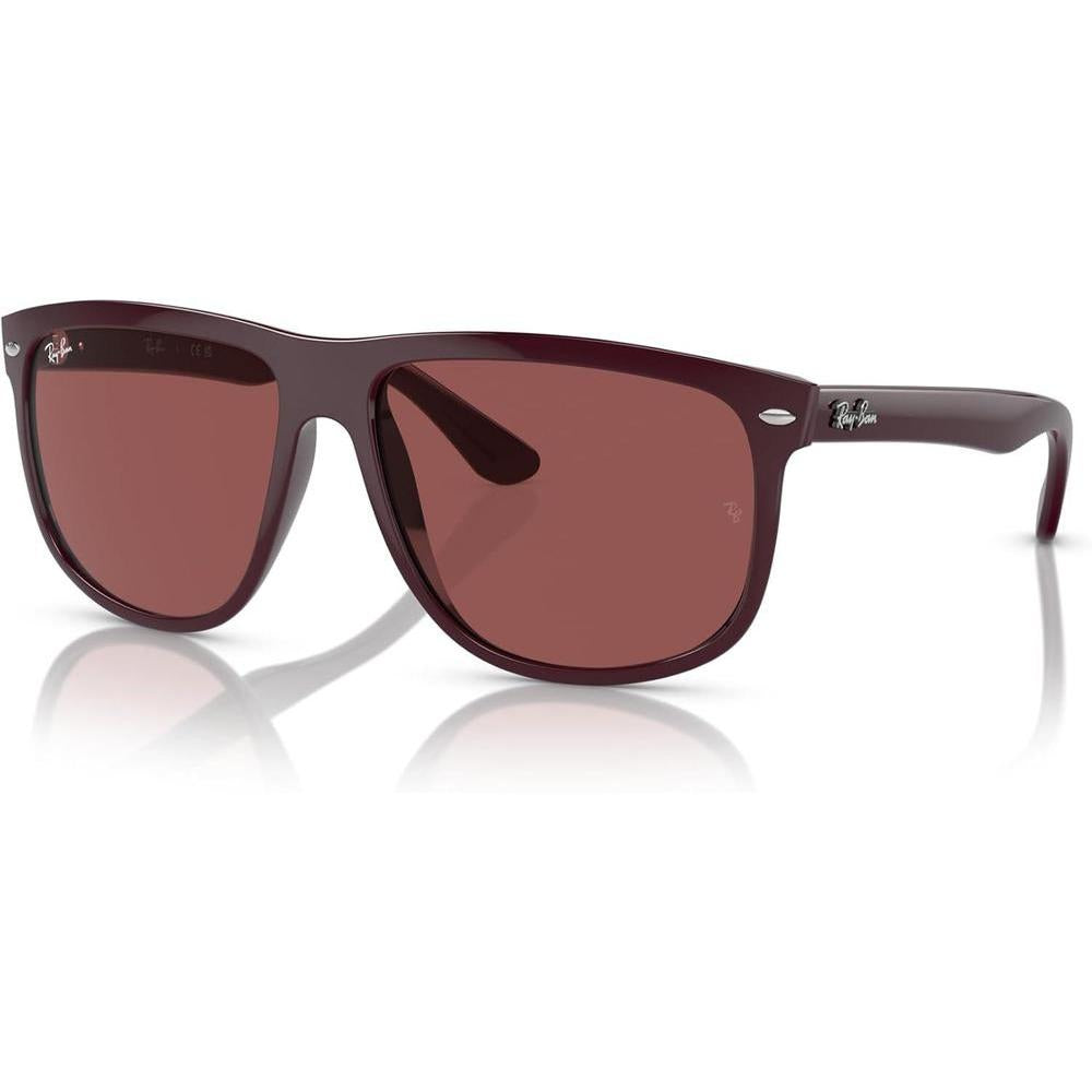 Gafas de sol Ray-Ban RB4147 Boyfriend con diseño cuadrado y protección UV, incluye estuche y paño de limpieza