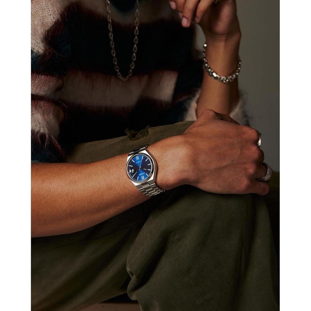 Reloj Citizen Tsuyosa automático para hombre, diseño deportivo, acero inoxidable, mecanismo automático, resistencia al agua