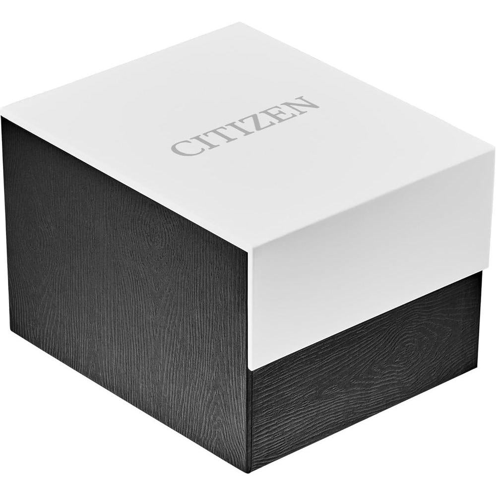 Reloj de lujo deportivo Citizen Tsuyosa automático para hombre en acero inoxidable, esfera amarilla y reserva de marcha
