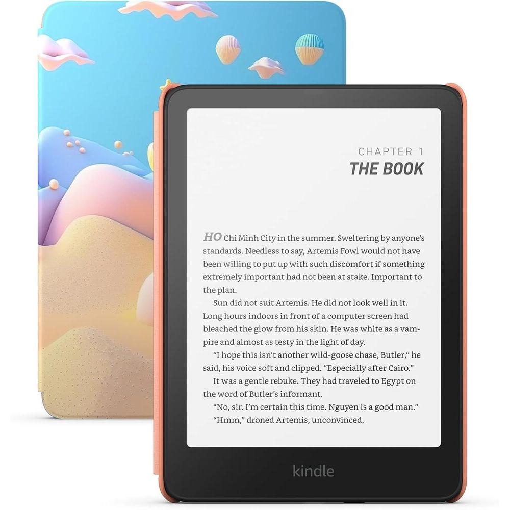 All-new Amazon Kindle Paperwhite Kids (16 GB) – larger 7" glare-free display – Kids read an average of 1+ hour per day with Kindle – Starfish