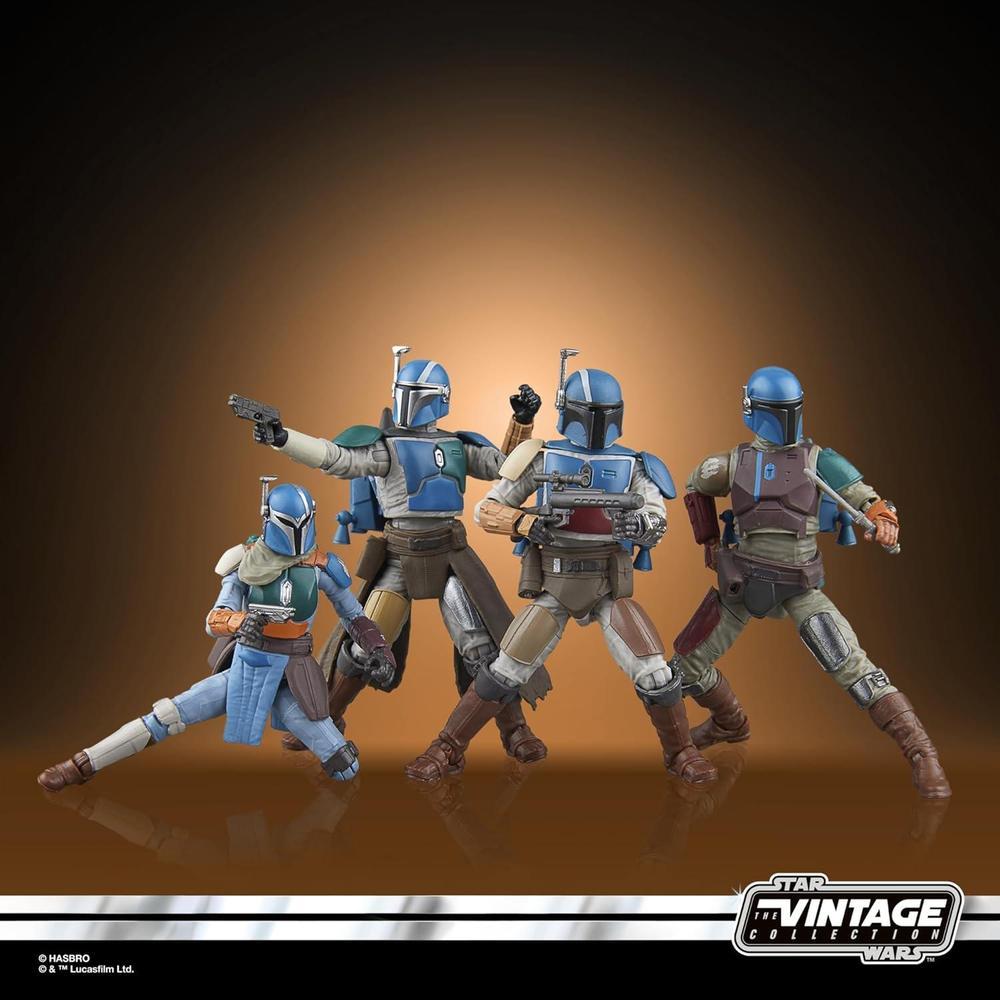 Set de figuras Mandalorian Shriek-Hawk The Vintage Collection inspirado en Star Wars con accesorios