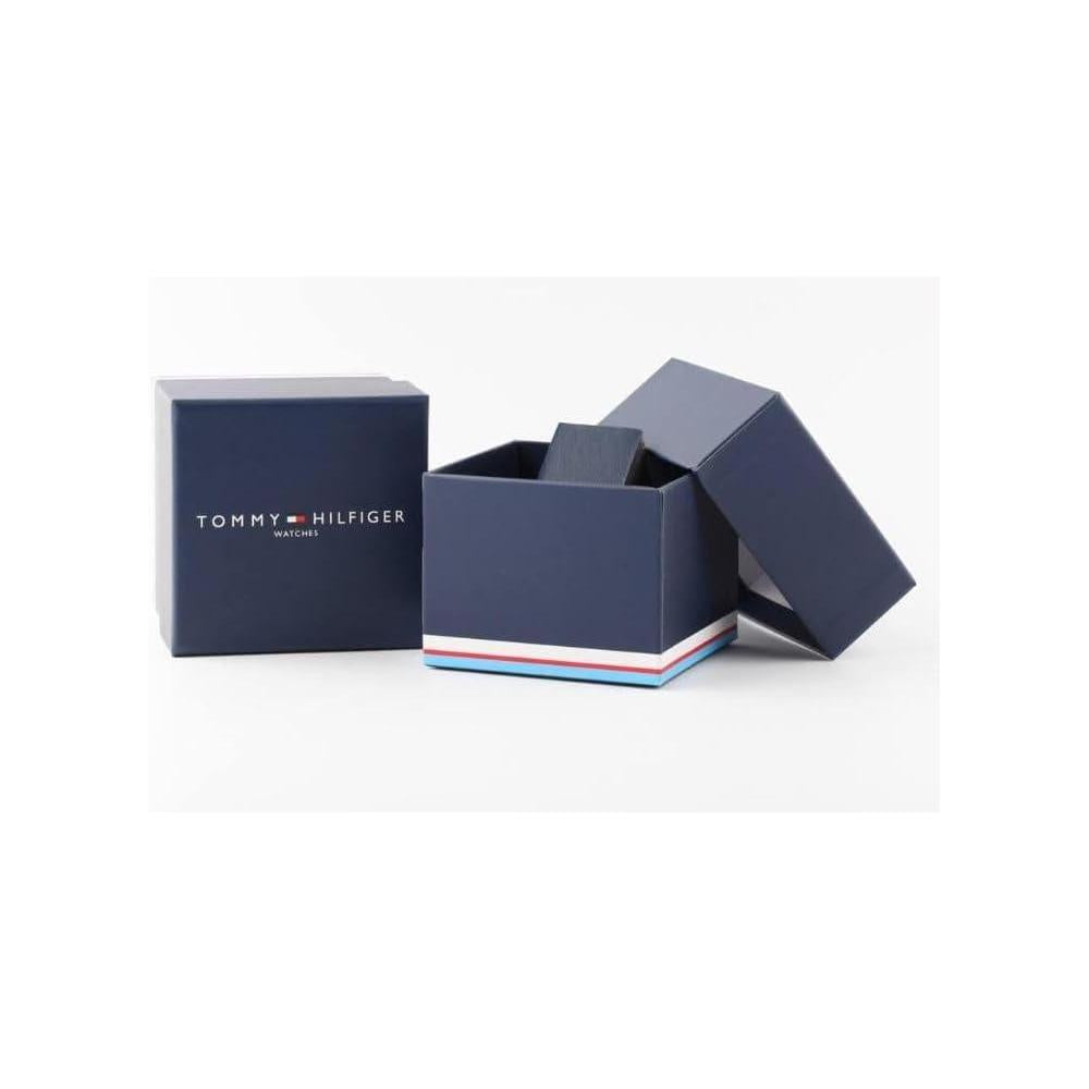 Reloj Multifunción Hombre Tommy Hilfiger, Caja Acero Inoxidable, Diseño Deportivo e Inspirado en Carreras, Resistente al Agua