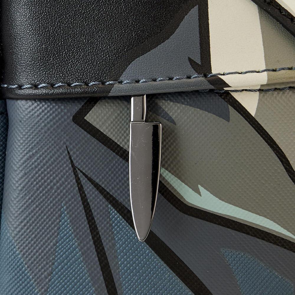 Loungefly Halloween Michael Myers Mini Mochila con detalles de diseño único y cuero vegano