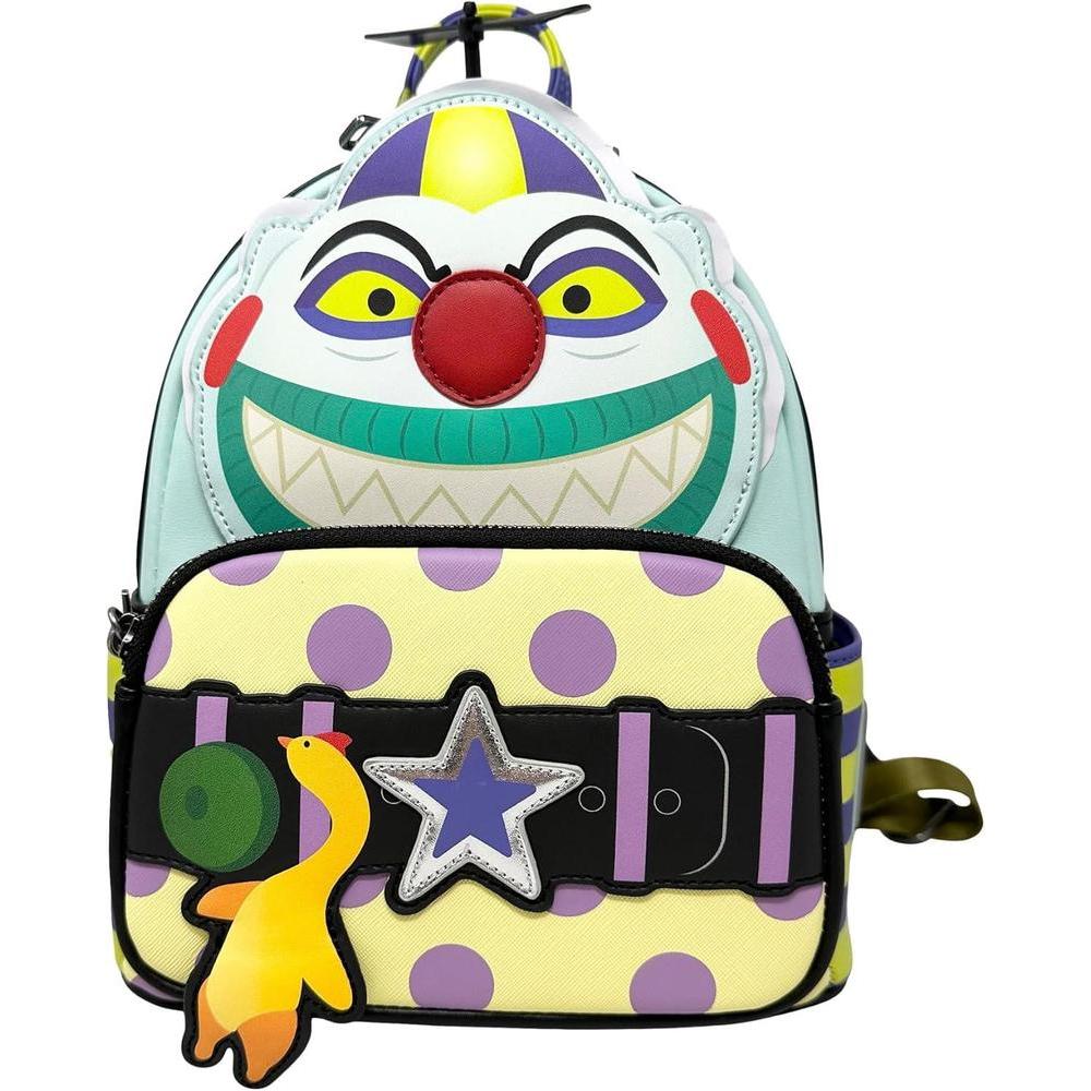 Loungefly Disney The Nightmare Before Christmas Clown Cosplay Womens Double Strap Shoulder Bag Purse NBC