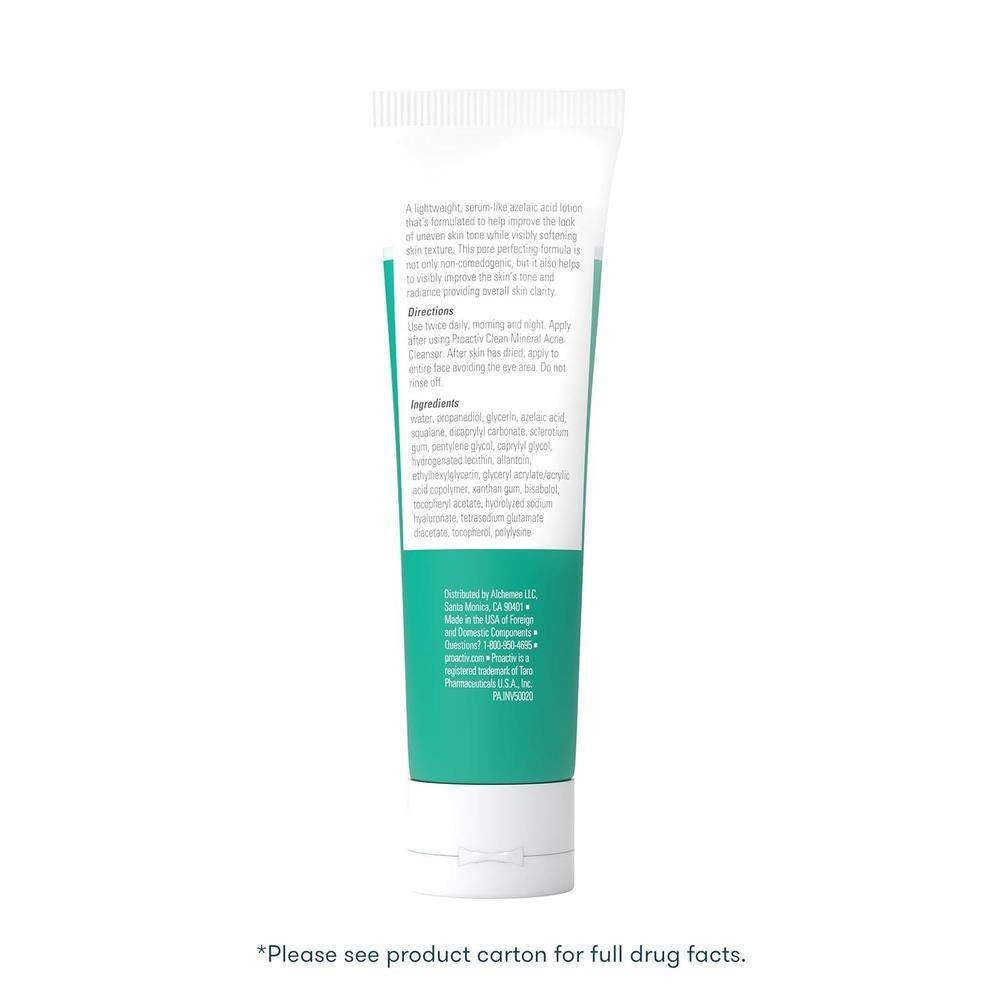 Proactiv Clean Azelaic Pore Perfector Suero Para Piel Sensible 5% Ácido Azelaico, Squalane Y Ácido Hialurónico
