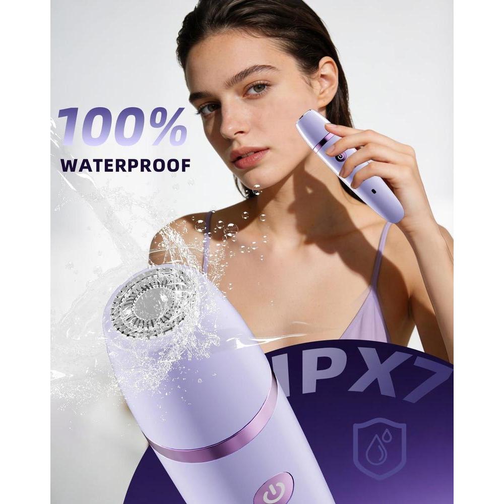 Ufree Recortadora de Bikini Eléctrica para Mujeres, Recargable y Impermeable, Ideal para Vello Púbico y Corporal