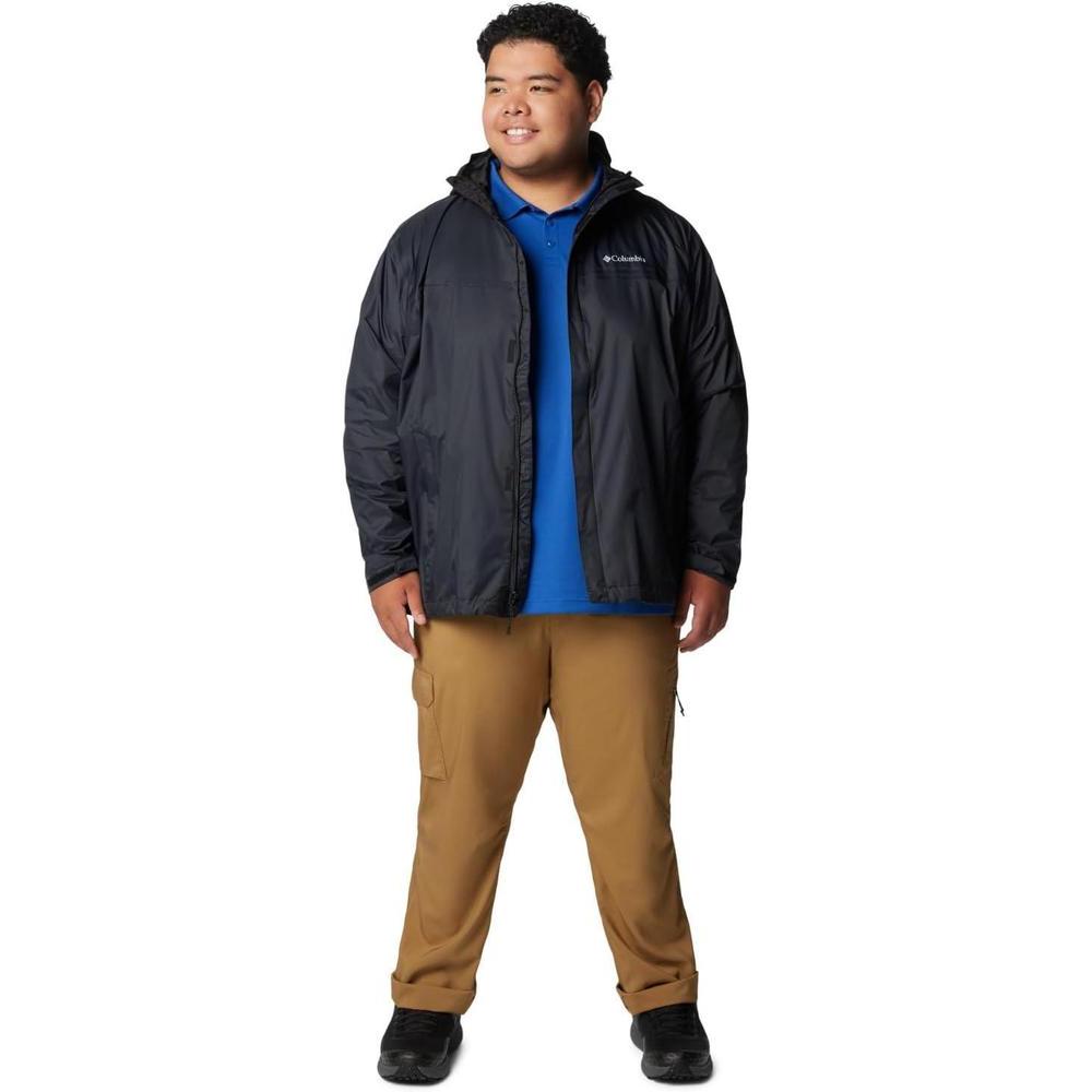 Chaqueta impermeable Columbia Watertight II para hombre, ligera, plegable y transpirable con tecnología Omni-Tech