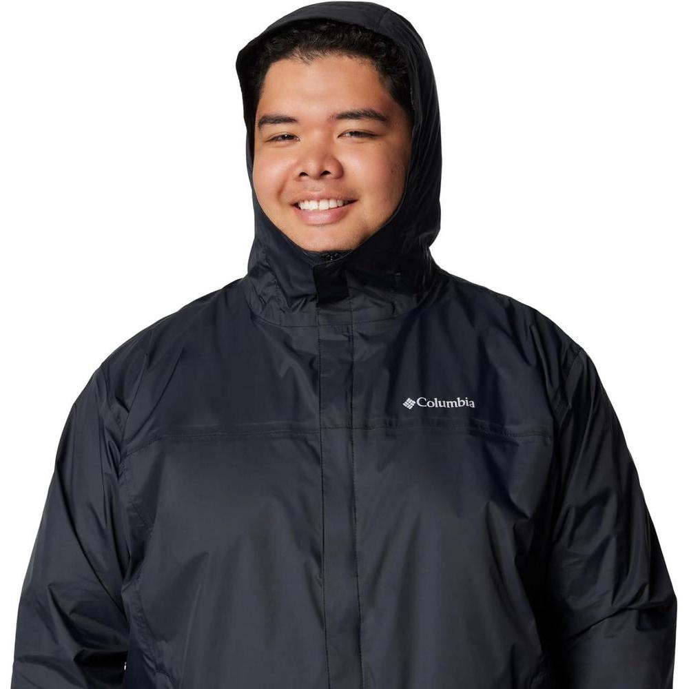 Chaqueta impermeable Columbia Watertight II para hombre, ligera, plegable y transpirable con tecnología Omni-Tech