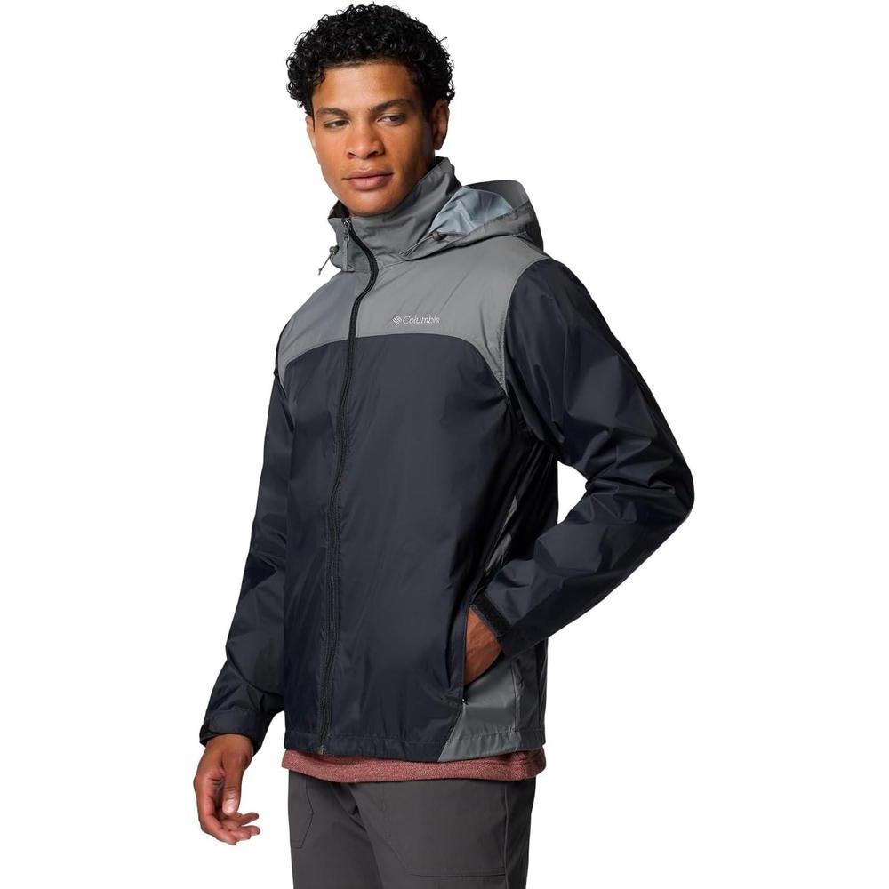 Chaqueta Impermeable Columbia Glennaker Lake II Hombre con Capucha Plegable y Diseño Duradero en Nailon 100%