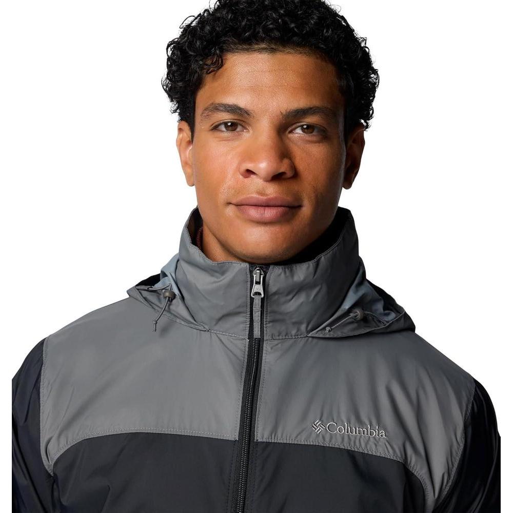 Chaqueta Impermeable Columbia Glennaker Lake II Hombre con Capucha Plegable y Diseño Duradero en Nailon 100%