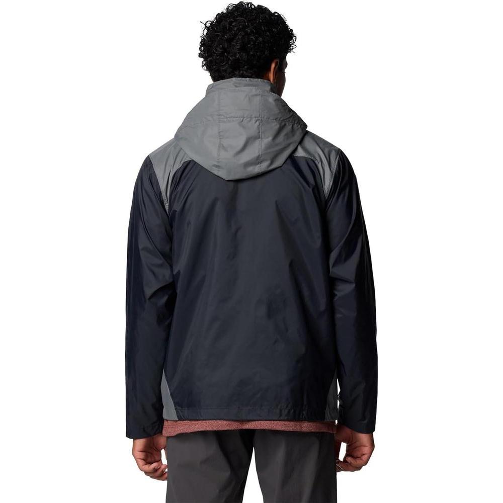 Chaqueta impermeable Columbia Glennaker Lake II para hombre, con capucha plegable y materiales duraderos