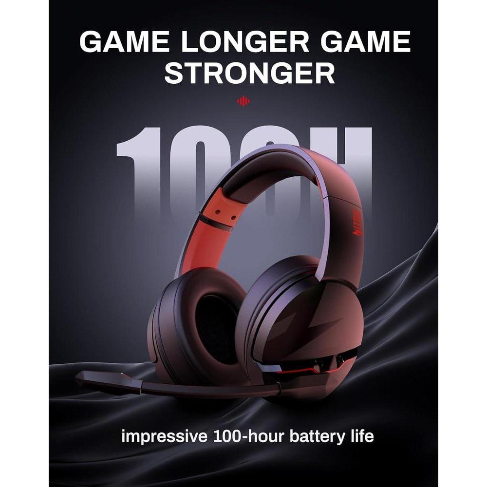Auriculares inalámbricos Acer para juegos con batería de 100 horas, micrófono claro y controladores dinámicos