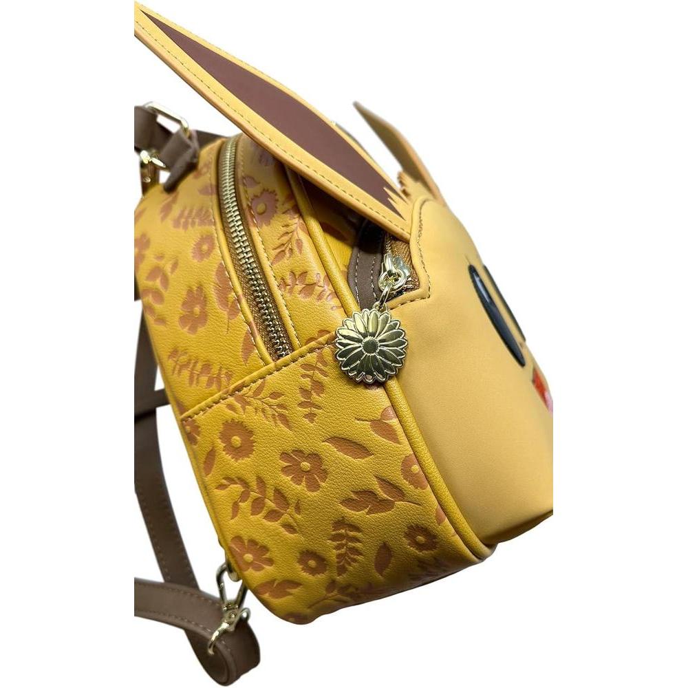 Loungefly Pokemon Eevee Cosplay - Bolso convertible de doble correa para mujer en color marrón