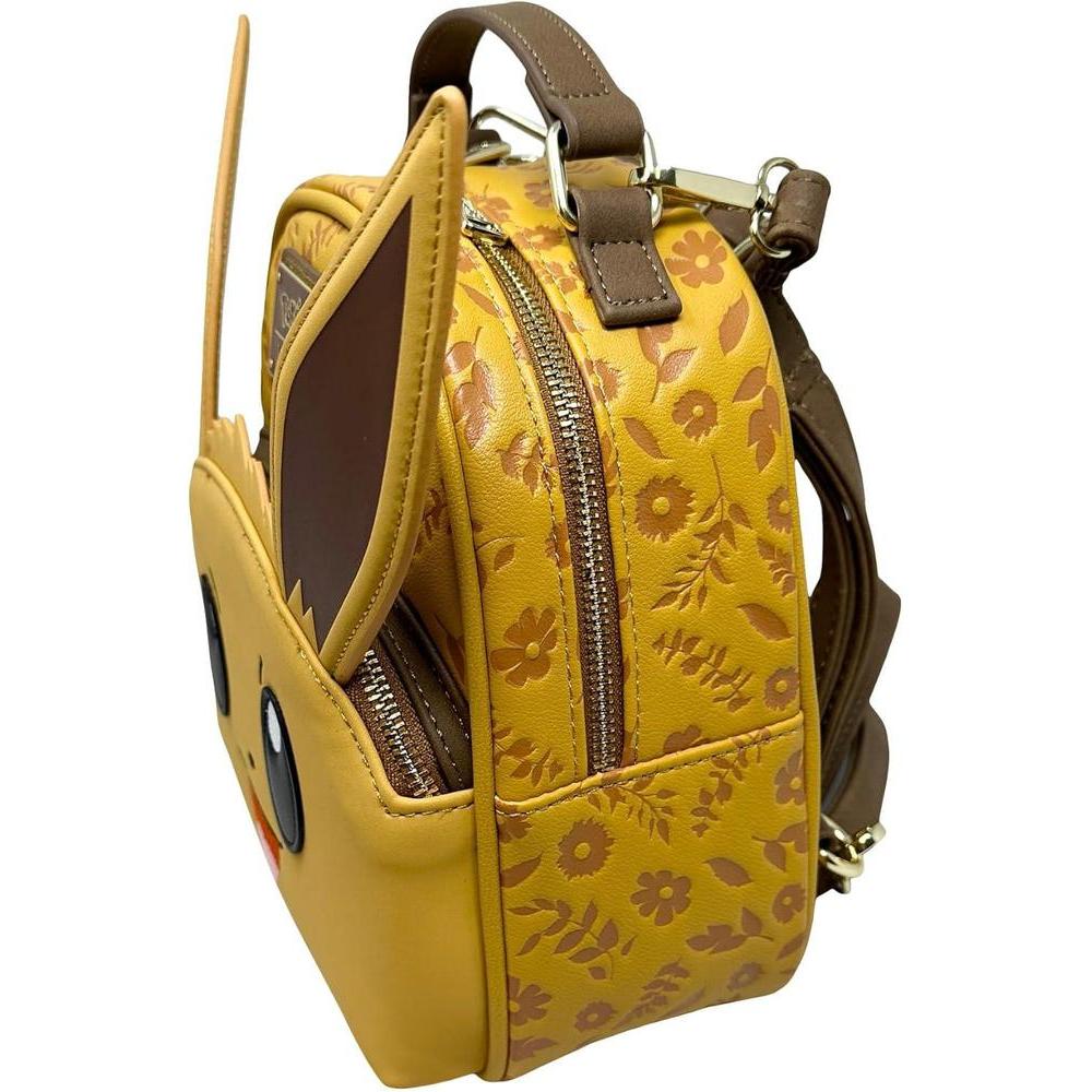 Loungefly Pokemon Eevee Cosplay - Bolso convertible de doble correa para mujer en color marrón